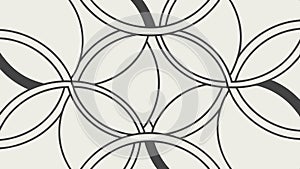 Circular pattern design, seamless and repeating texture vector design Generative AI