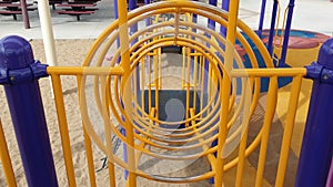 Circular play structure