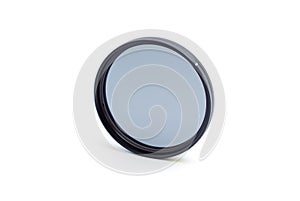 Circular polarizing pro filter on white