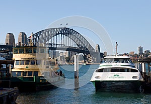 Circular Quay and Sydney Harbour Bridge