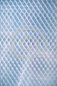 Circular radial polish metal surface