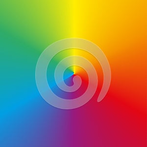 Circular rainbow (spectrum) gradient background photo