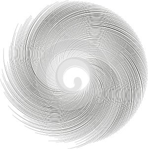circular rays vortex only half circle irregular rays