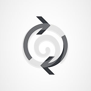 Circular Refresh Arrow, arrow icon