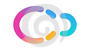 Circular Refresh or Loading Arrow Vector Icon, vector design Generative AI