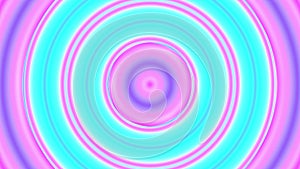 Circular rotation runnel blue and purple gradient effect