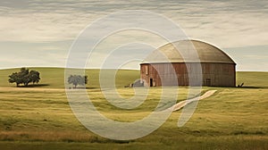 circular round barn