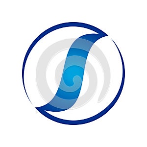 Circular S Balance Lettermark Symbol Logo Design