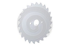 Circular saw blade, 3D rendering