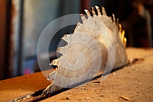 Circular saw blade without a tooth