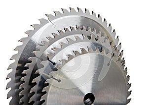 Circular Saw blades.tool industrial construction still life