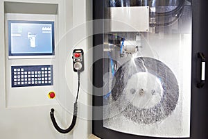 Circular saw grinding machine