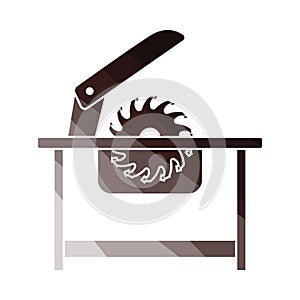Circular saw icon