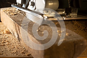 Circular saw for wood