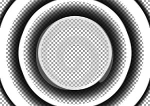 Circular Shaded Effect Simulating Layering photo