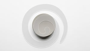 Absence of details or additional elements emphasizes its shape and