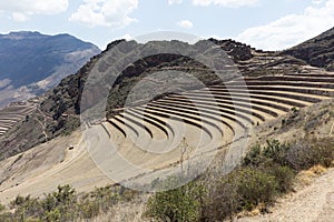 circular terraces at Moray