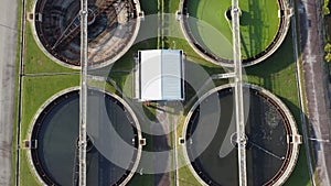 Circular waster water treatment plant