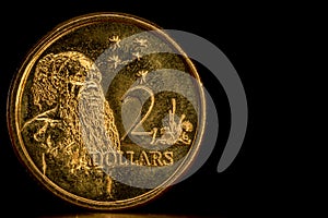Circulated Australian 2 Dollar Coin