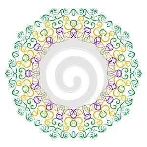 Circullar border frame o