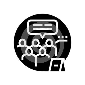 circumstantial evidence crime glyph icon vector illustration photo