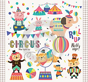 Circus animals