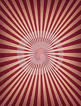 Circus or carnival template of swirl stripes stock vertical banner. Old texture retro cinema sign. Background vector poster image