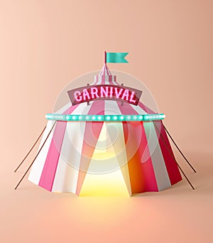 Circus And Carnival Tent