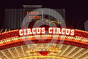 Circus Circus Hotel & Casino Las Vegas Illuminated