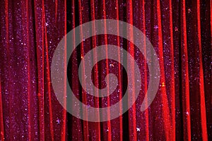 Circus curtain background texture