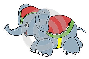 Circus Elephant