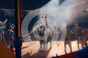 The Circus: A Hyper-Detailed Experience in Unreal Engine 5 with Ultra-Wide Angle and Depth of Field