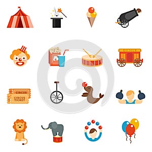 Circus Icon Flat