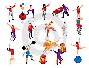 Circus Isometric Set