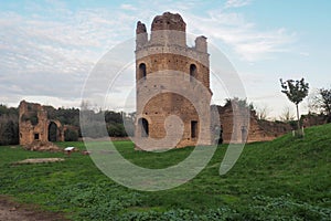 The Circus of Maxentius in Rome, Italy