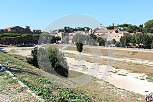 Circus Maximus, public park, in Rome, Italy