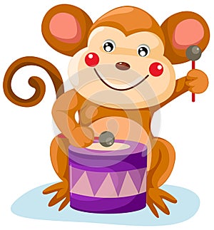 Circus monkey