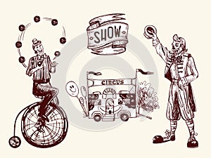 Circus performers