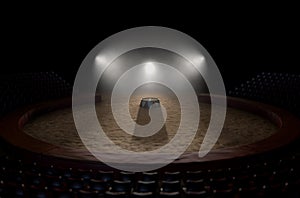 Circus Ring And Podium