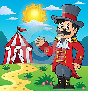 Circus ringmaster theme image 3