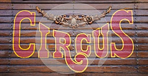 Circus Sign