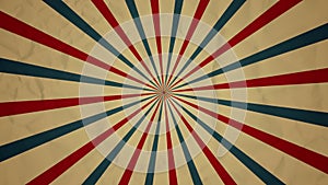 Circus starburst looped animation background