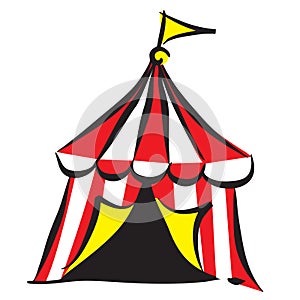 Circus tent