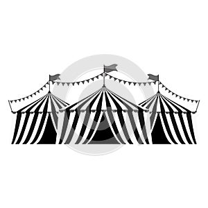 Circus tent festival