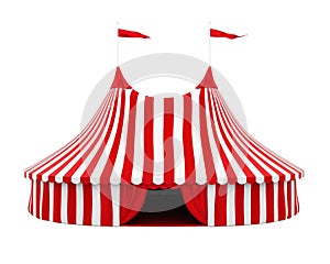 Circus Tent Isolated