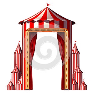 Circus Tent Vertical