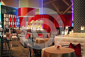 Circus-Themed Restaurant Lounge Cocktail Party Event Space