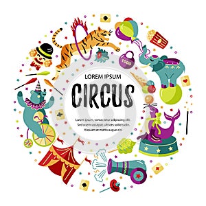 Circus vertor illustration