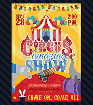 Circus Vintage Poster