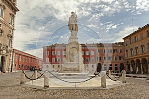 Ciro Menotti statue in Modena 4 photo